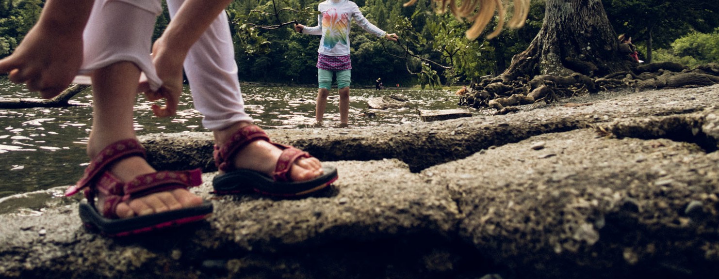 Paddling in the lake district