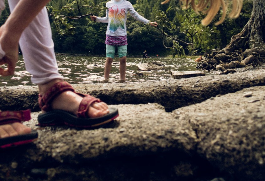 Paddling in the lake district