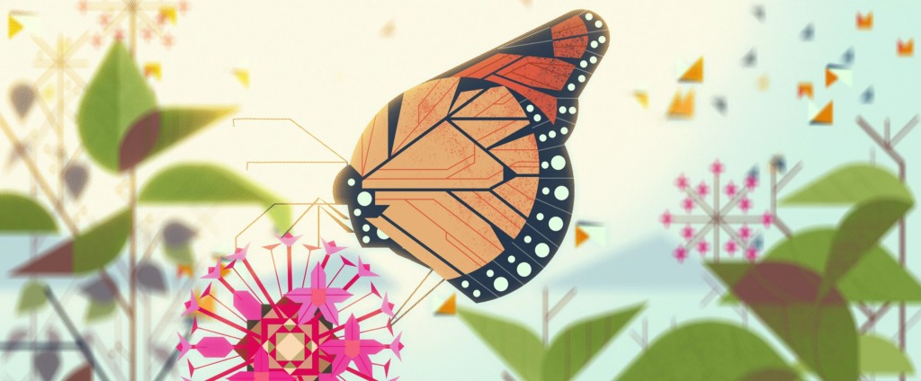 A butterfly, from Forms in Nature by Chromosphere