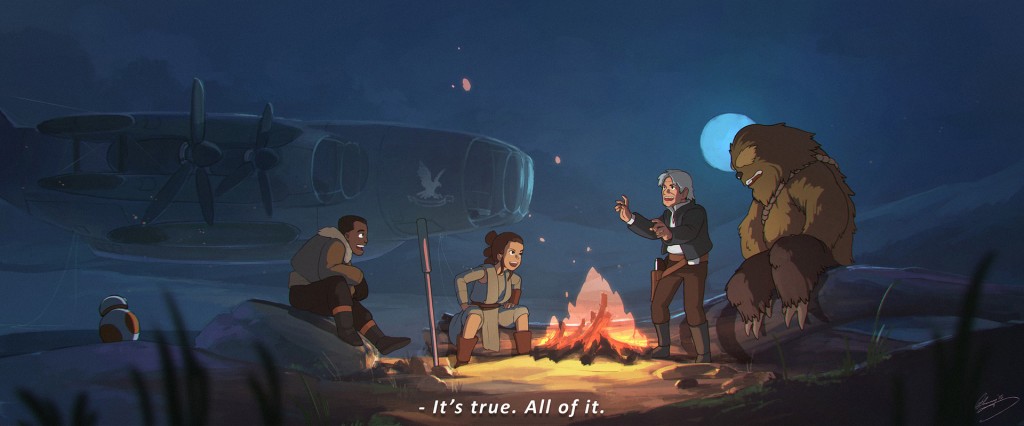 Star Wars Reimagined - A Hero's Tale, by Lap Pun Cheung