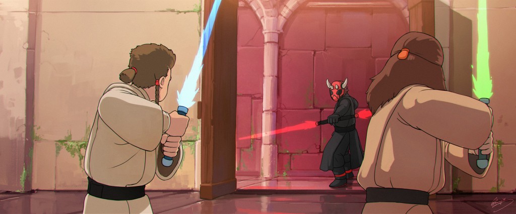 Star Wars Reimagined - A Hero's Tale, by Lap Pun Cheung