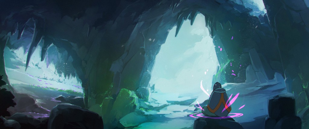 The Departed - The Mountain Pass - Forgotten Caverns by Lap Pun Cheung